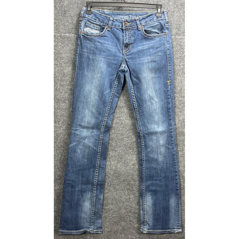 Cowgirl Tuff Women's Blue Boot Cut Jeans